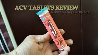 HK VITALS ACV  Tablets Review  Weight Management  Hindi [upl. by Nylyaj]