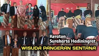 KERATON SURAKARTA HADININGRAT  Wisuda Para Pangeran Sentana [upl. by Ilrebmyk]