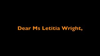 Guyanese welcome Dr Letitia Wright in all national languages [upl. by Yelnoc]