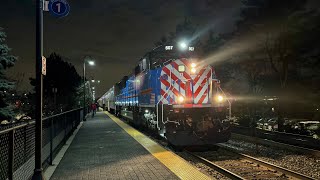 METX 507 SD70MACH leads Metra 2131 solo in and out of Deerfield [upl. by Darbie]