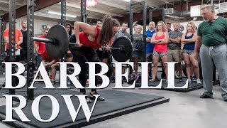 The Barbell Row with Mark Rippetoe [upl. by Gnilrits]