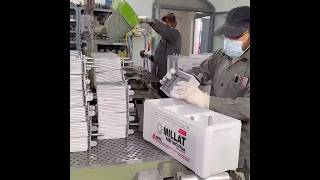 How Batteries Are Produced in Factories  ProductionProcess of MILLAT BATTERIES at large scale [upl. by Asiulana]