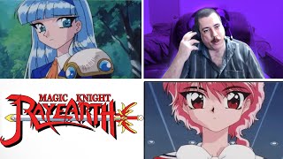 SFR Magic Knight Rayearth Episode 1 quotThe Birth of the Legendary Magic Knightsquot REACTION [upl. by Izzy]