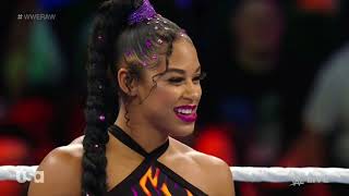 WWE RAW BIANCA BELAIR VS DOUDROP 121321 [upl. by Swainson]