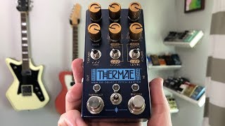 Thermae Analog Delay  Chase Bliss Audio  60 Cycle Hum Demo [upl. by Laro]