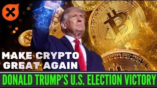 👀US Now Has a Crypto Friendly President  Donald Trump I Bitcoin Hits New AllTime High [upl. by Lytsirk]