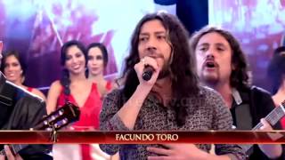 zamba para olvidarte FACUNDO TORO en vivoSHOW MATCH [upl. by Ludovika]