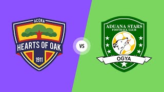 ACCRA HEARTS OF OAK VS ADUANA STARS LIVE STREAM TODAY [upl. by Annaehr]