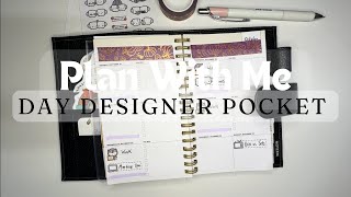 Plan With Me ft Pocket Day Designer [upl. by Diann994]