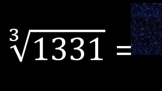 Cube root of 1331 [upl. by Gnet785]