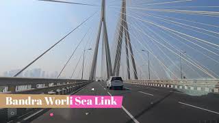 Bandra Worli Sea Link Mumbai [upl. by Kcinimod]