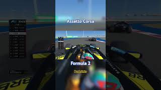 Gabriel Bortoleto Invicta Racing assettocorsa ac f2 racing [upl. by Donovan]