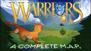 WARRIORS  Complete Warrior Cats MAP [upl. by Nim365]