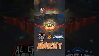 Alter Ego vs Rebellion mobilelegends mlbb alterego rebellion alterchamps [upl. by Uhthna453]