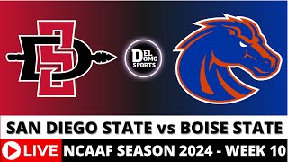 SAN DIEGO STATE VS BOISE STATE LIVE 🏈 NCAAF COLLEGE FOOTBALL PlaybyPlay  Week 10  NOV 1 2024 [upl. by Ahsait]