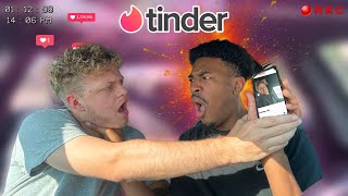 CAUGHT MY BOYFRIEND ON TINDER HE CHEATED [upl. by Aihsas]