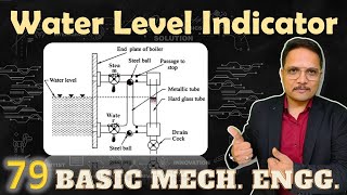 Water Level Indicator Basics Structure Working amp Location in Boiler Explained [upl. by Eimia]