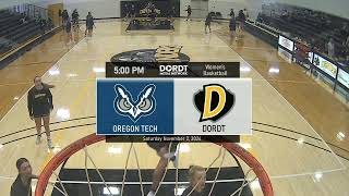 Dordt vs Oregon Tech Womens Basketball Nov 2 2024 [upl. by Fae]