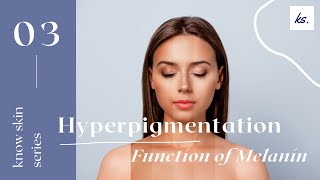 Hyperpigmentation series function of melanin [upl. by Helyn466]