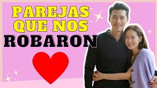 TOP4  PAREJAS DE KDRAMAS QUE NOS ROBARON EL CORAZÓN 🥰😍😘 [upl. by Oderf437]