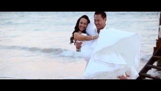 AWESOME Destination Wedding in Cancun Mexico at the Azul Sensatori Hotel Resort [upl. by Rosemaria]