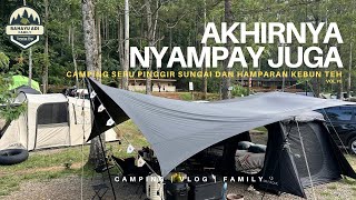 NYAMPAY CAMPING GROUND Terbaru  Camping Seru Pinggir Sungai  Review Lengkap Campsite  ASMR [upl. by Warenne]