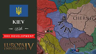 EU4 Timelapse but Kiev has 500 Development [upl. by Christen296]