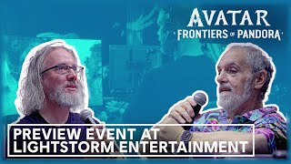 Avatar Frontiers of Pandora  Preview Event at Lightstorm Entertainment [upl. by Yrgoerg]