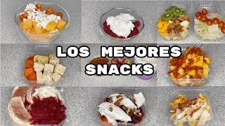 Las Mejores Colaciones O Snacks Para Bajar De Peso 🍎🍿🍊🍓🥒🥕FABI CEA [upl. by Swehttam]