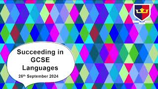 Succeeding in GCSE Languages  2024 [upl. by Alemat]