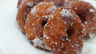 Kuih Keria RecipeSweet Potato DonutsHow to make [upl. by Kelbee]