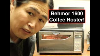 Behmor 1600 Coffee Roster  Colombian Green Beans [upl. by Halona]