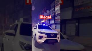 Illegal hooter uk hooter fortuner trending shorts virallvideo police politics siren [upl. by Justinian]