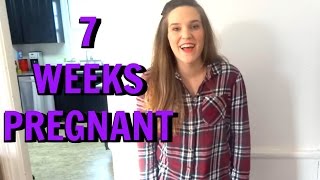 7 WEEK PREGNANCY UPDATE [upl. by Aleakcim]