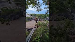 Li Phi waterfall  Southern Laos  4000 islands [upl. by Yks732]