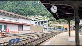 SQUILLANO LE TROMBE IN STAZIONE È giunta lora del PASSAGGIO DEL « RE DEI TRENI » [upl. by Alakam705]