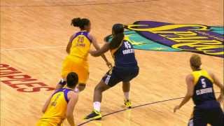 Game Recap LA Sparks vs Indiana Fever [upl. by Kyle]