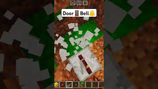 Minecraft Door Bell🔔 shorts [upl. by Langill517]