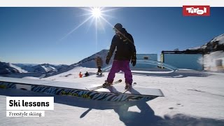 Ski lessons Freestyle skiing  Online ski course [upl. by Einnim]