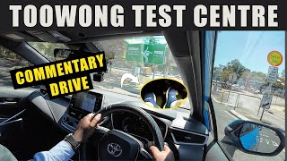 Toowong Driving Test Centre  Commentary Drive Updated 2024 [upl. by Gnivre597]