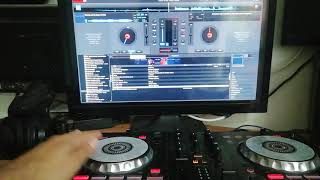 Controlador Pioneer ddjsb3 trabajando con Virtual dj [upl. by Lajet]