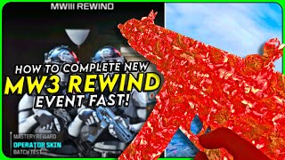 How To Complete MWIII Rewind Event Fast MW3 Multiplayer Event [upl. by Ahouh999]