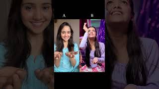 Ashi singh 🆚 ayankita  who is more beautiful 🤩ashisinghayantika youtubeshortsbollywoodmusic [upl. by Oniluap]