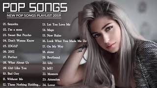 Top Pop Hits 2019 Top 25 Popular Songs Best English Music Playlist [upl. by Kopp367]