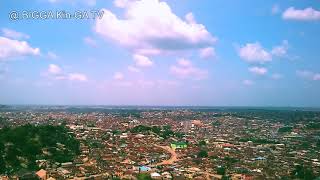 Aerial view of Abeokuta [upl. by Jobye311]