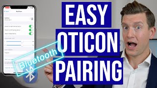 Oticon Bluetooth Pairing How to Pair Your Bluetooth Oticon More Hearing Aids to Your iPhone or iPad [upl. by Lesley]