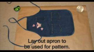 Making a Childs Apron Pattern [upl. by Berthe]