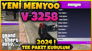 GTA 5 MENYOO MODU KURULUM  MENYOO MODU NASIL YÜKLENİR SON SÜRÜM KOLAY KURULUM v3258  MENYOO 3258 [upl. by Nireves]