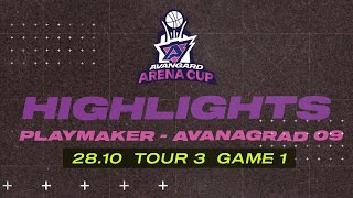 HighlightTour3Game 1PLAYMAKER vs AVANGARD 09281024 [upl. by Eelime596]