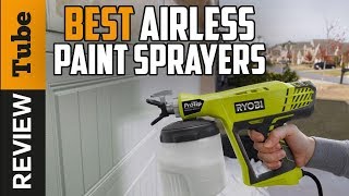 ✅ Paint Sprayer Best Airless Paint Sprayers Buying Guide [upl. by Oiralednac715]